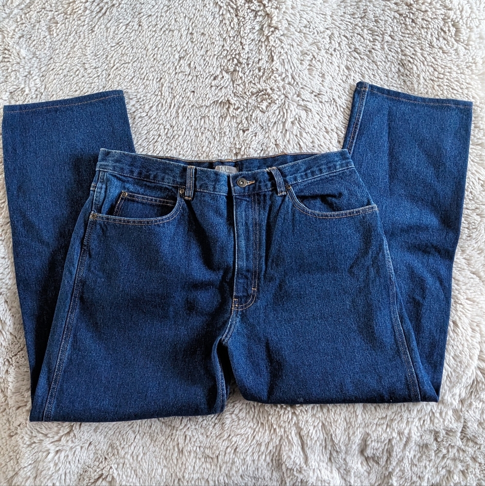 TNL Straight Leg Dark Wash Jeans Size 36
